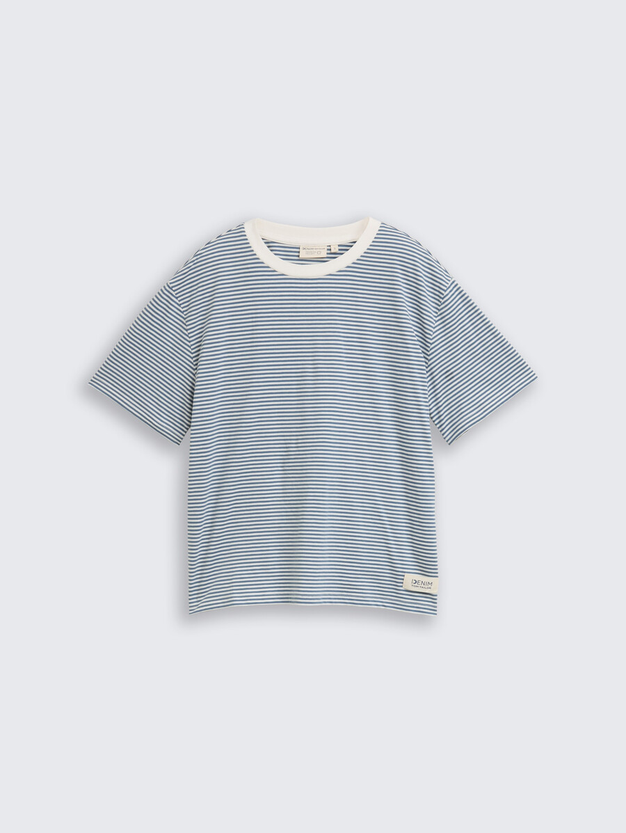 t-shirt à coupe carrée