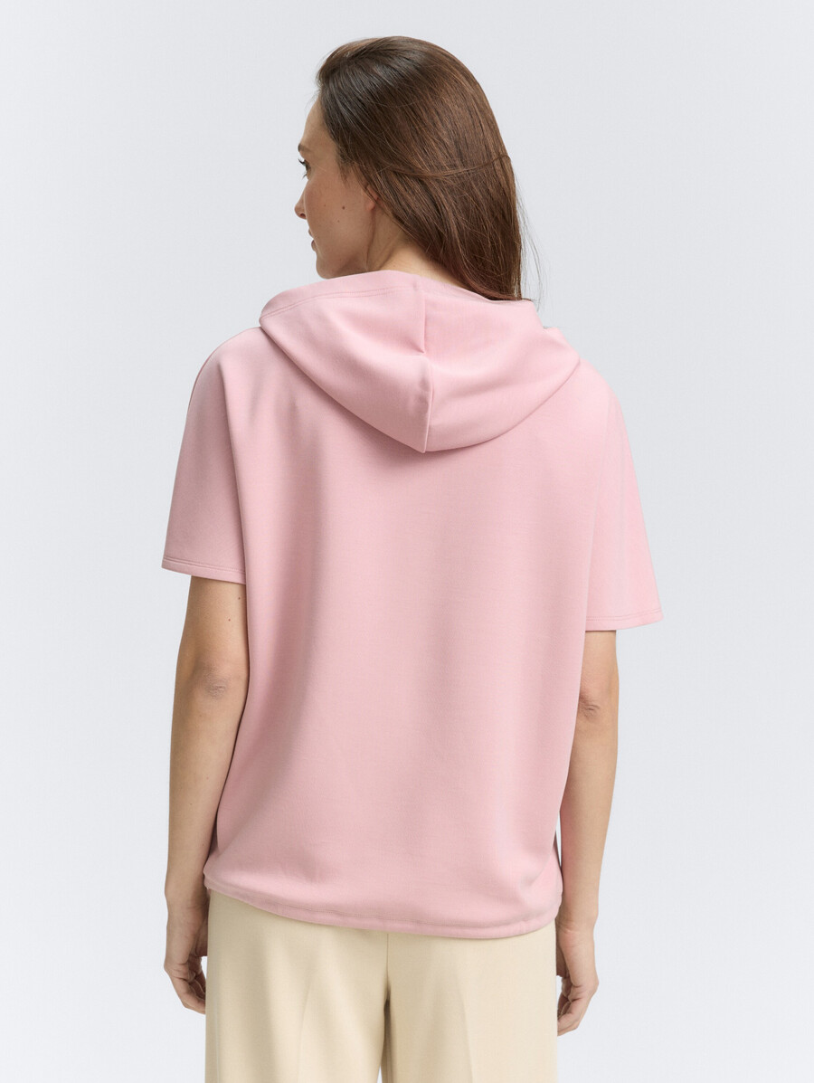 t-shirt à capuche