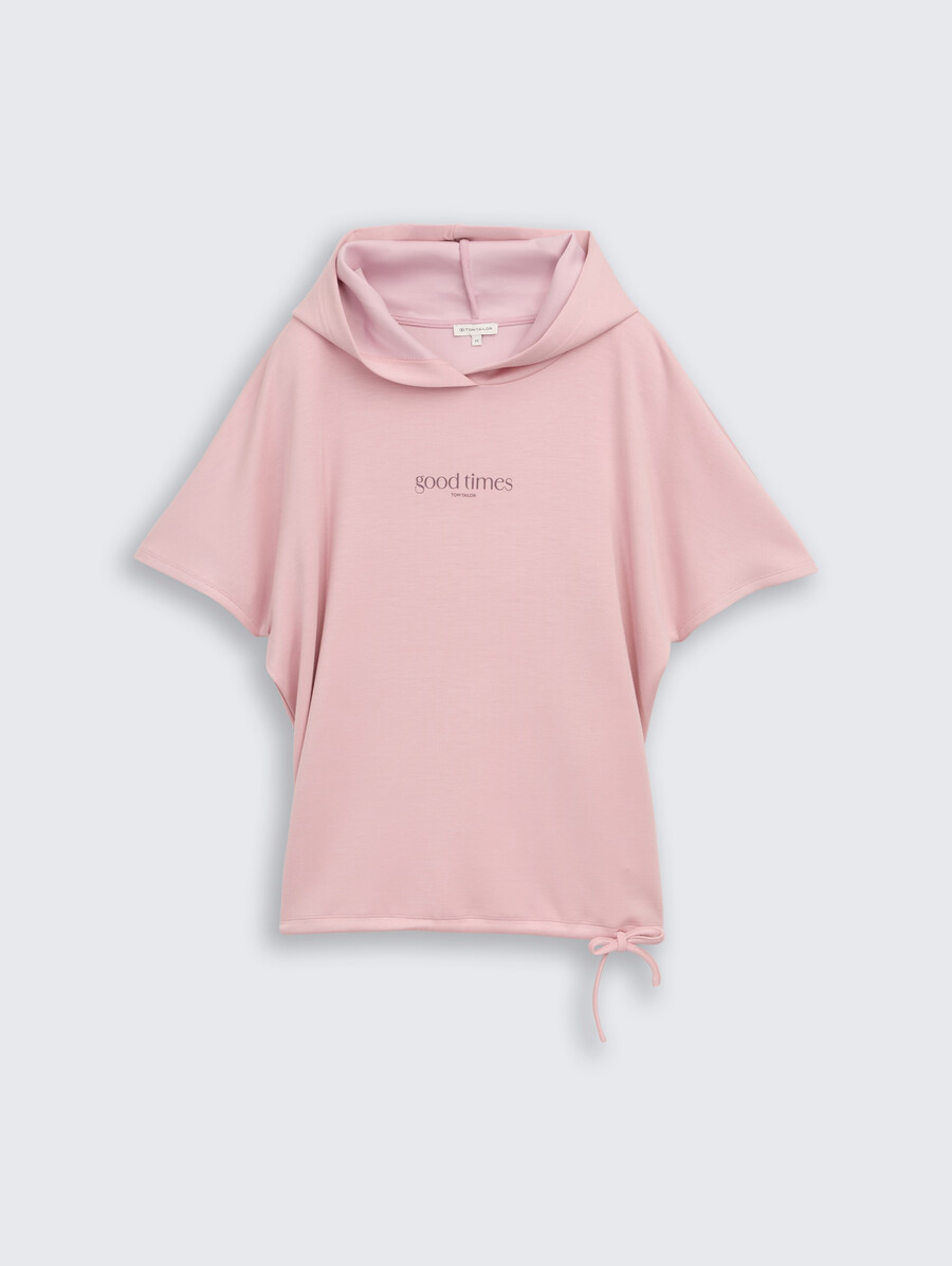 t-shirt à capuche