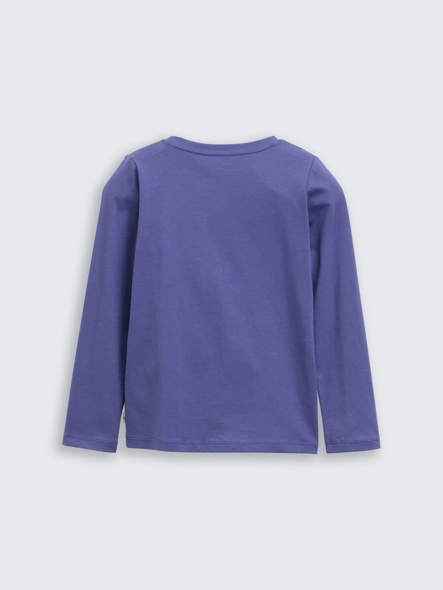 chemise à manches longues imprimée