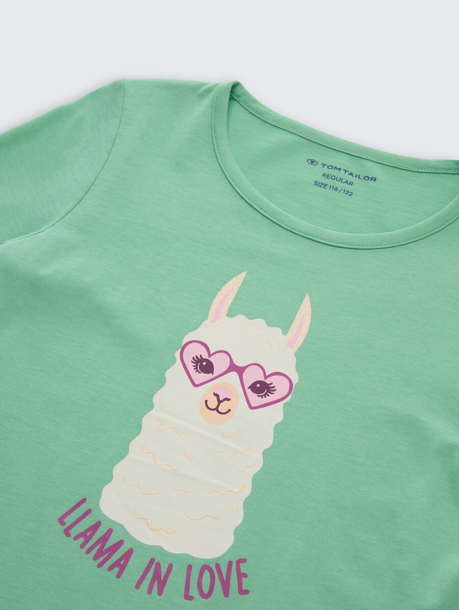 lot de 2 t-shirts à manches longues imprimés