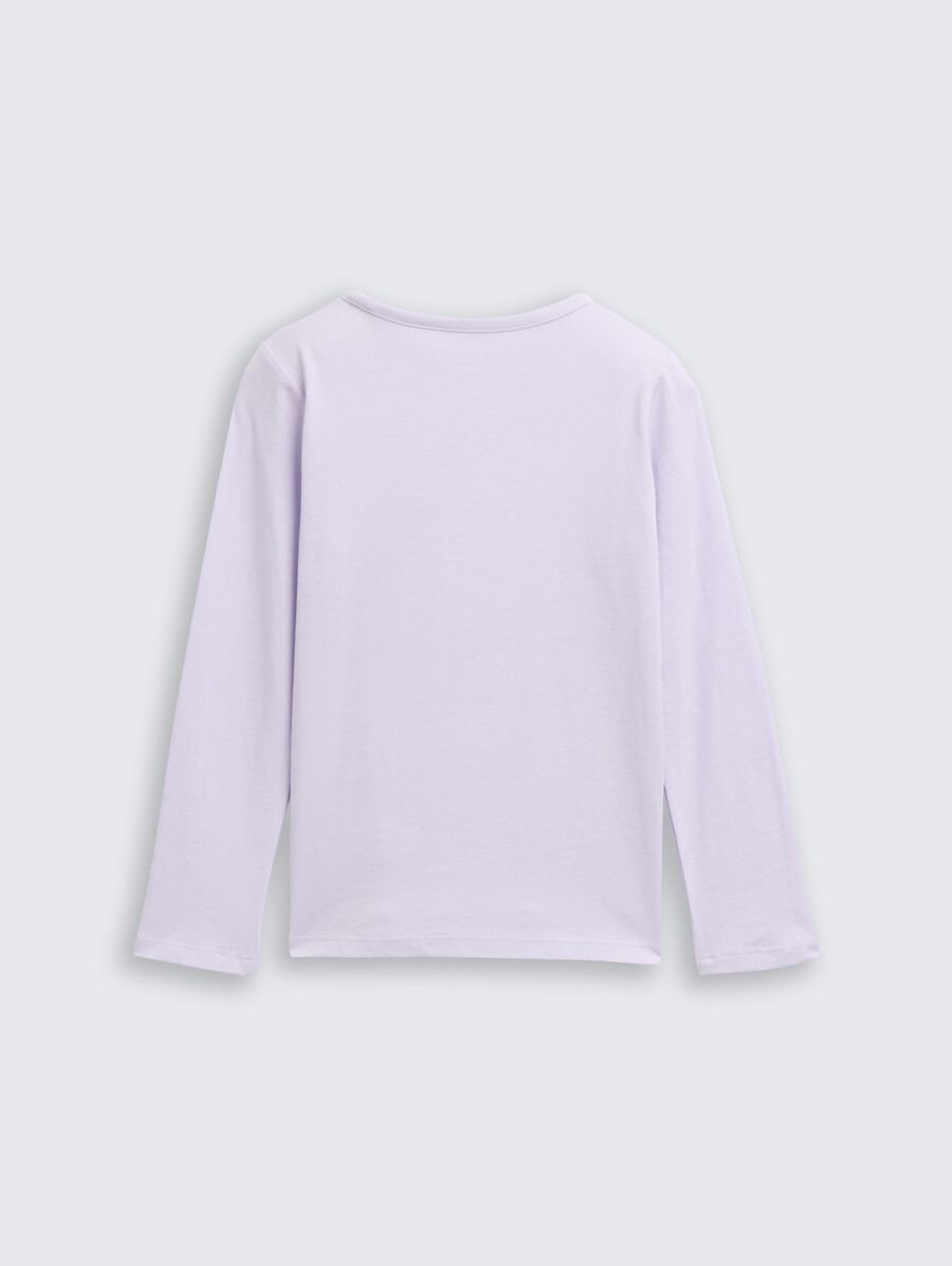 chemise à manches longues imprimée