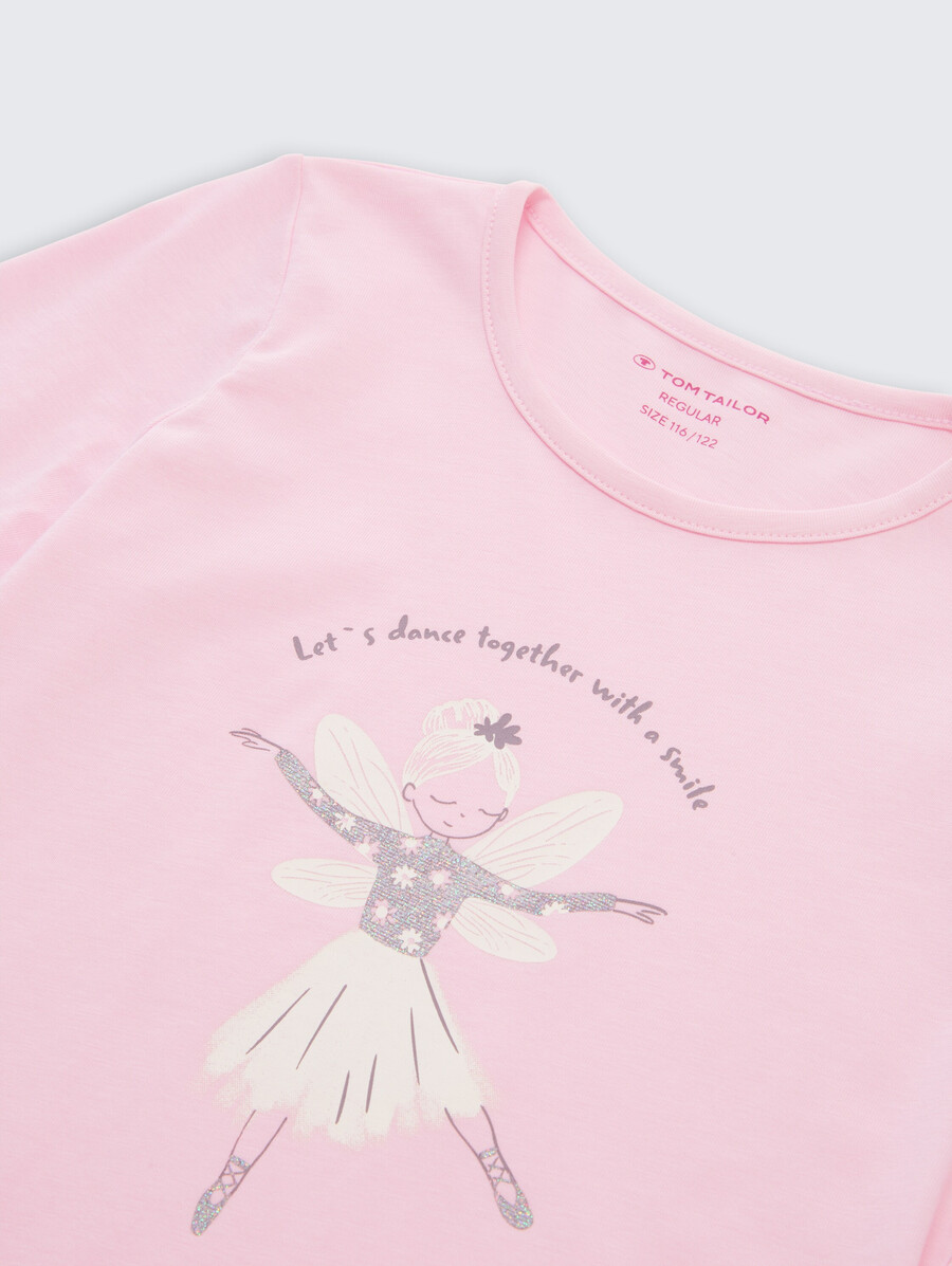 chemise à manches longues imprimée