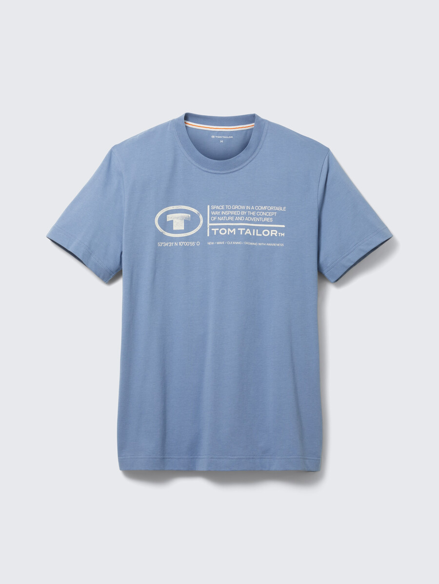 t-shirt avec imprimé logo