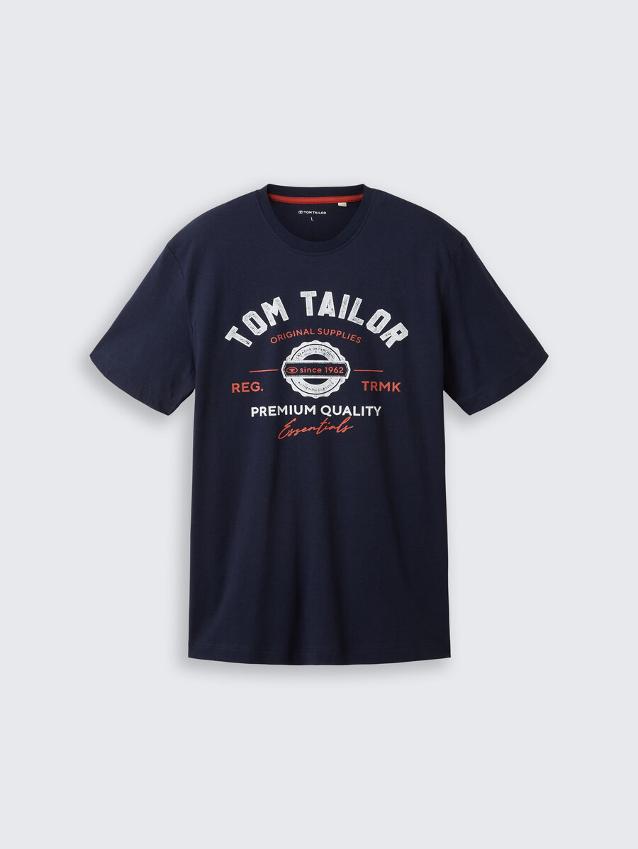 t-shirt avec imprimé logo