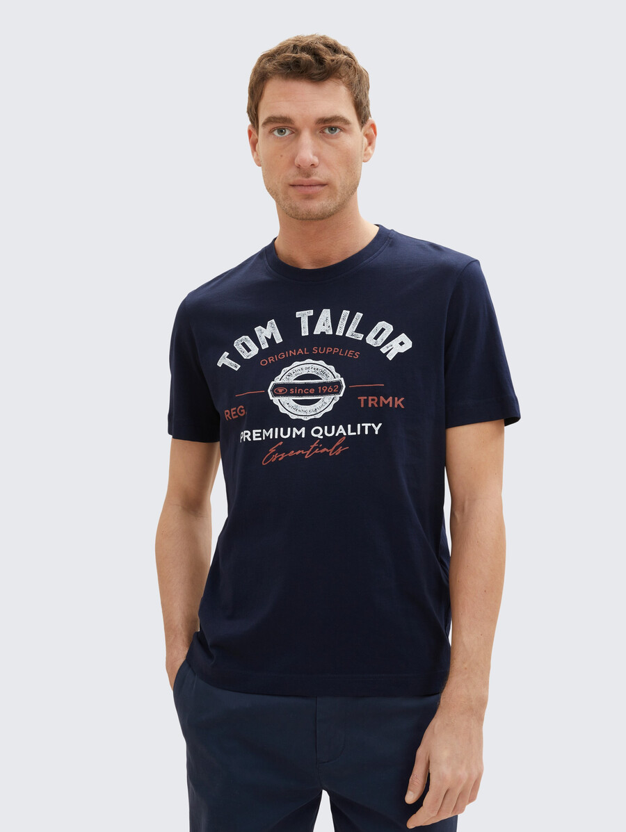 t-shirt avec imprimé logo