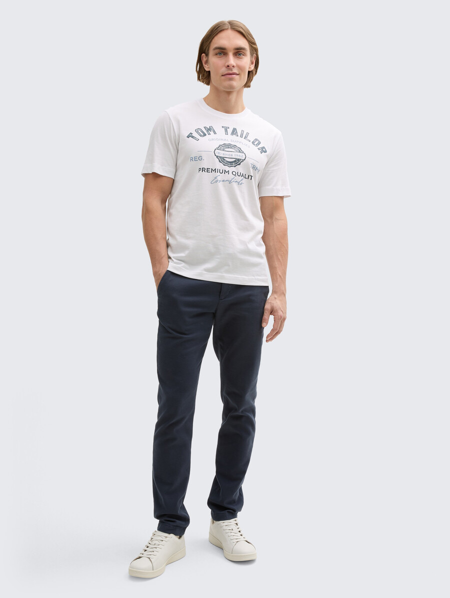 t-shirt avec imprimé logo