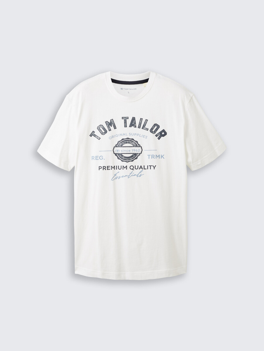 t-shirt avec imprimé logo