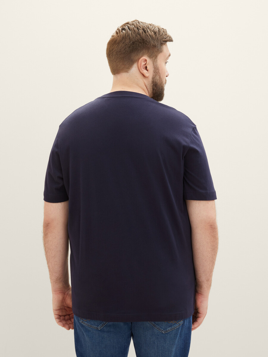 t-shirt grande taille avec logo imprimé