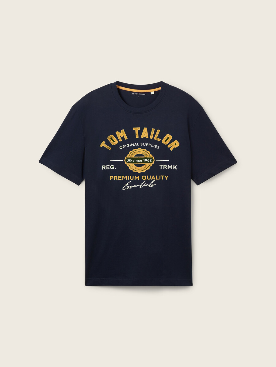 t-shirt avec imprimé logo