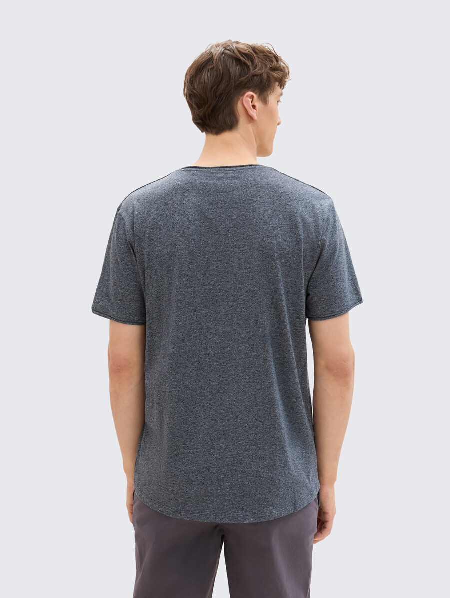 t-shirt à laspect chiné
