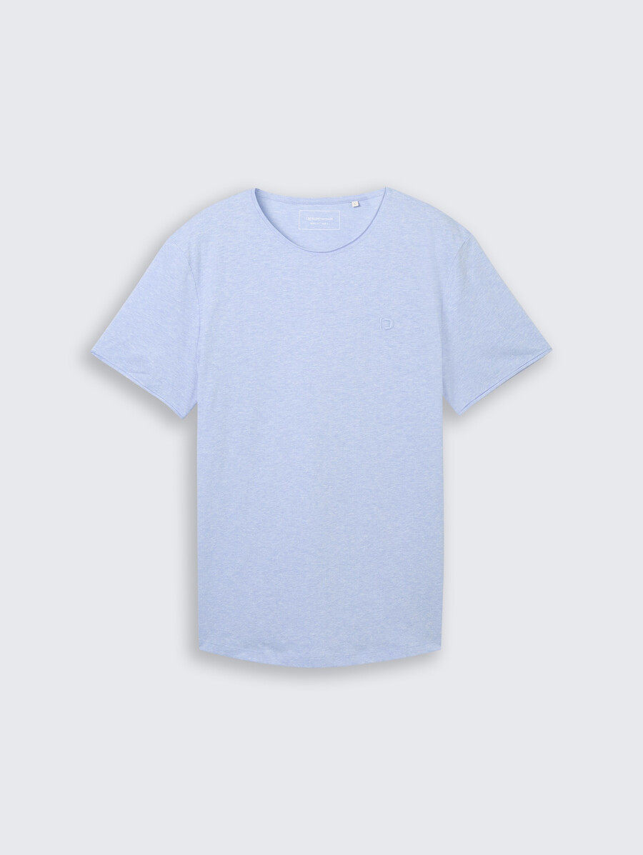 t-shirt à laspect chiné