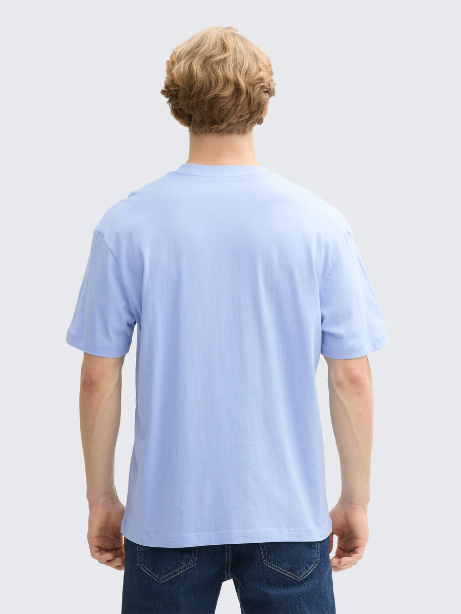 t-shirt en coton à coupe décontractée