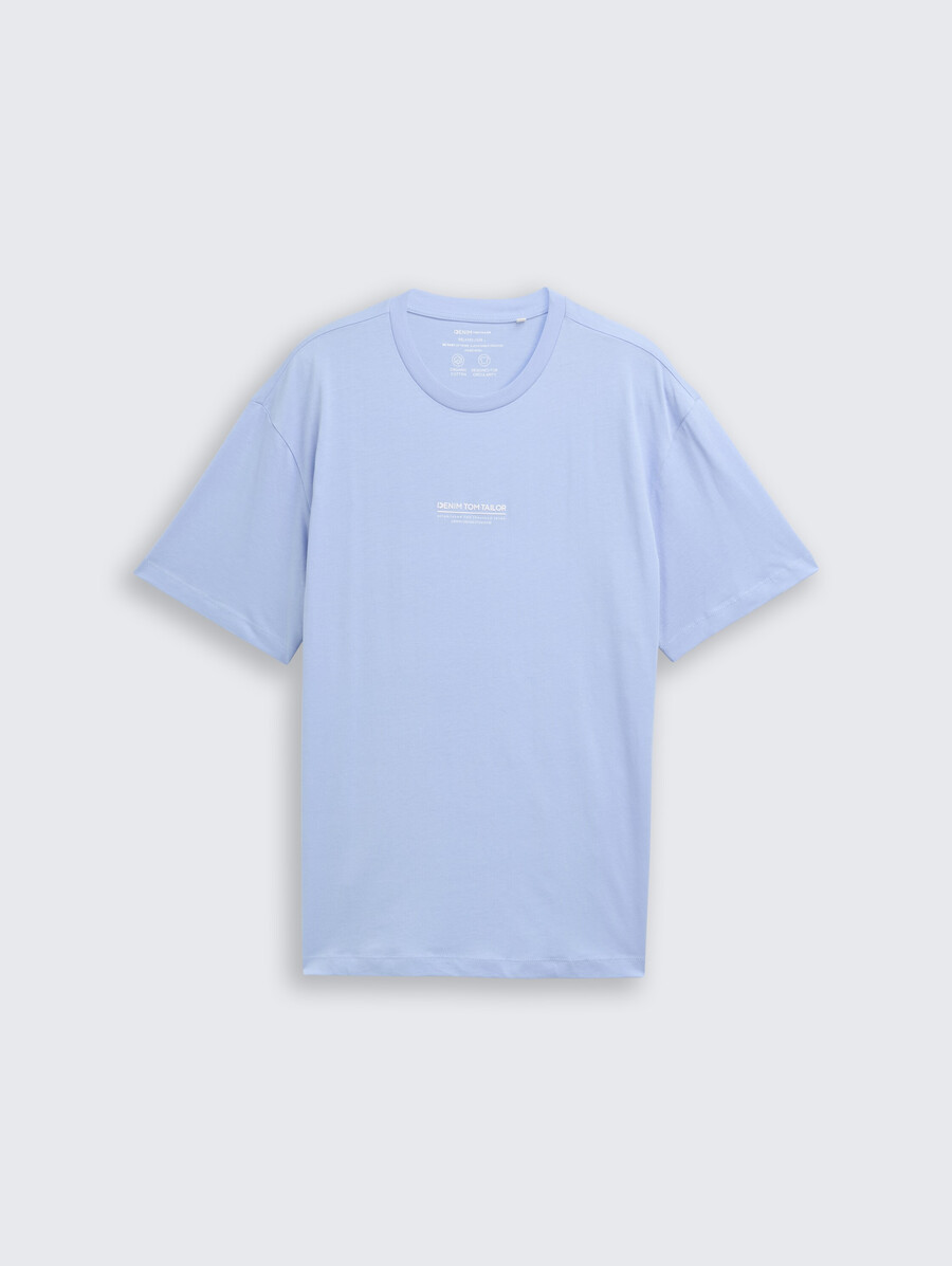 t-shirt en coton à coupe décontractée