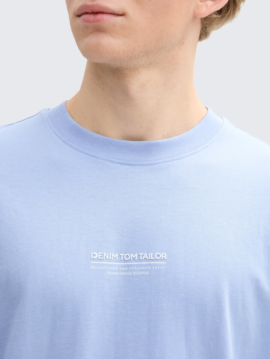 t-shirt en coton à coupe décontractée