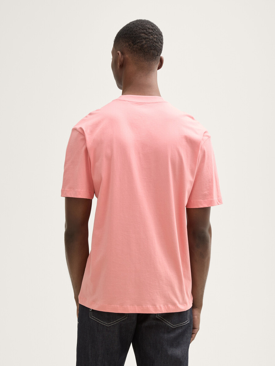t-shirt en coton à coupe décontractée