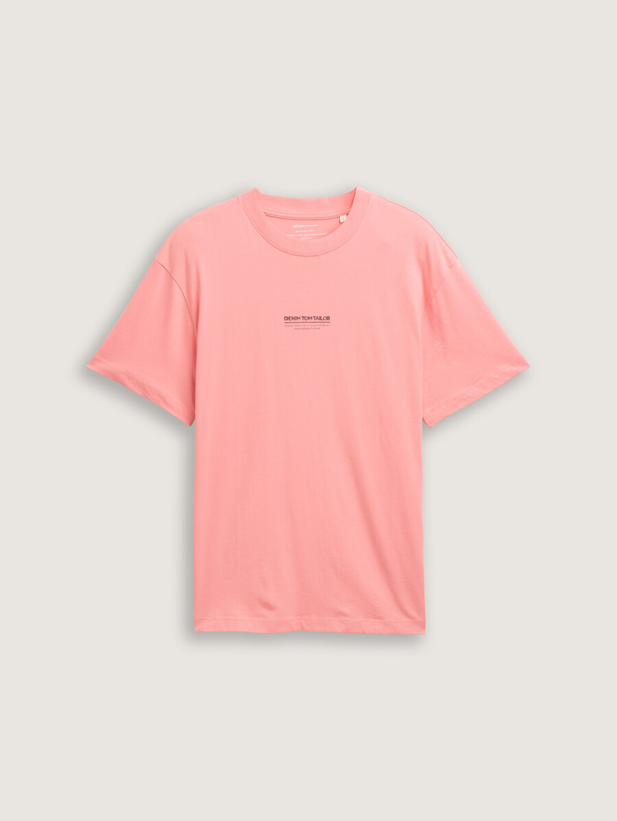 t-shirt en coton à coupe décontractée