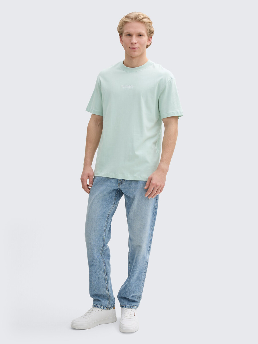 t-shirt en coton à coupe décontractée