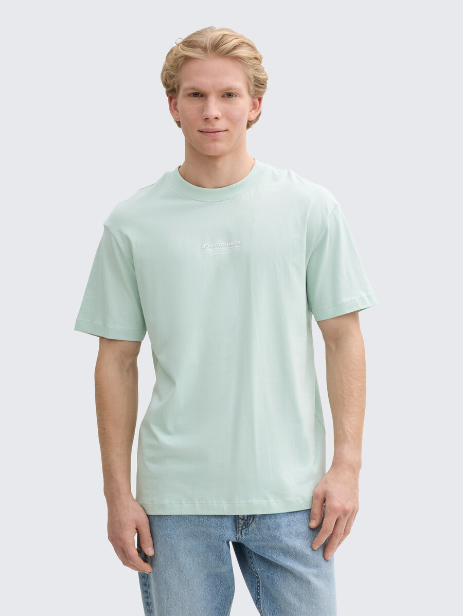 t-shirt en coton à coupe décontractée