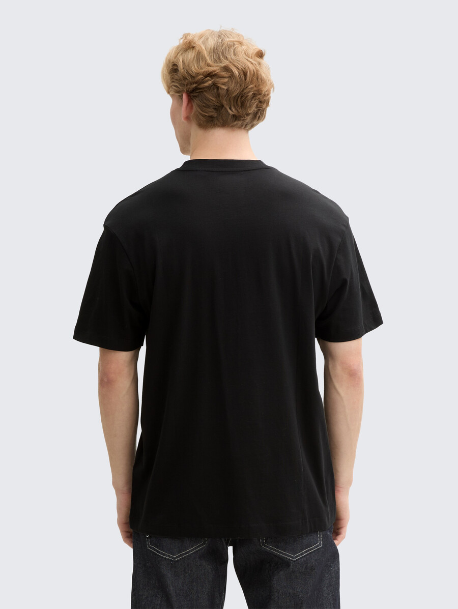 t-shirt en coton à coupe décontractée