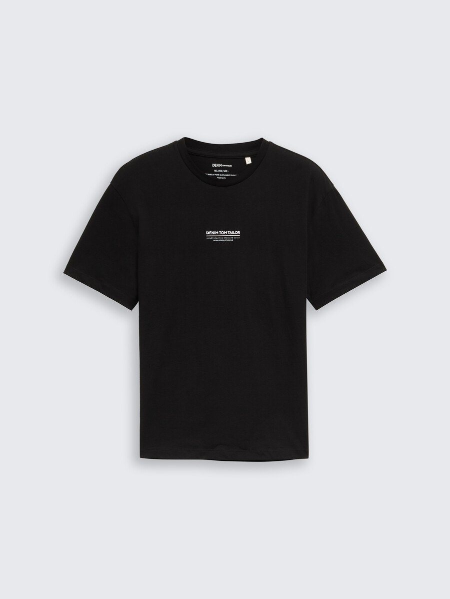 t-shirt en coton à coupe décontractée