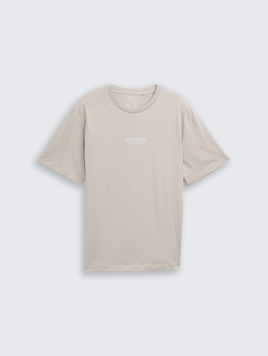 t-shirt en coton à coupe décontractée