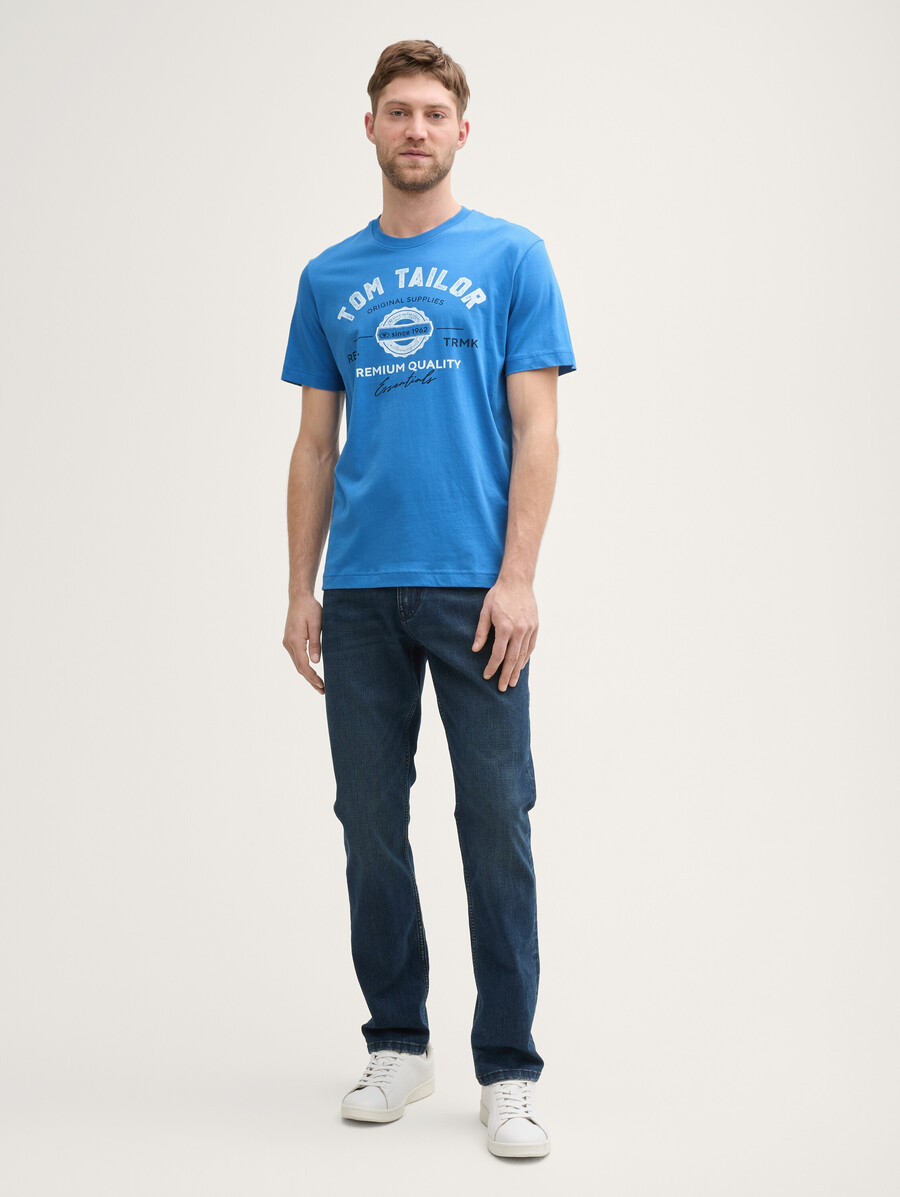 t-shirt avec imprimé logo