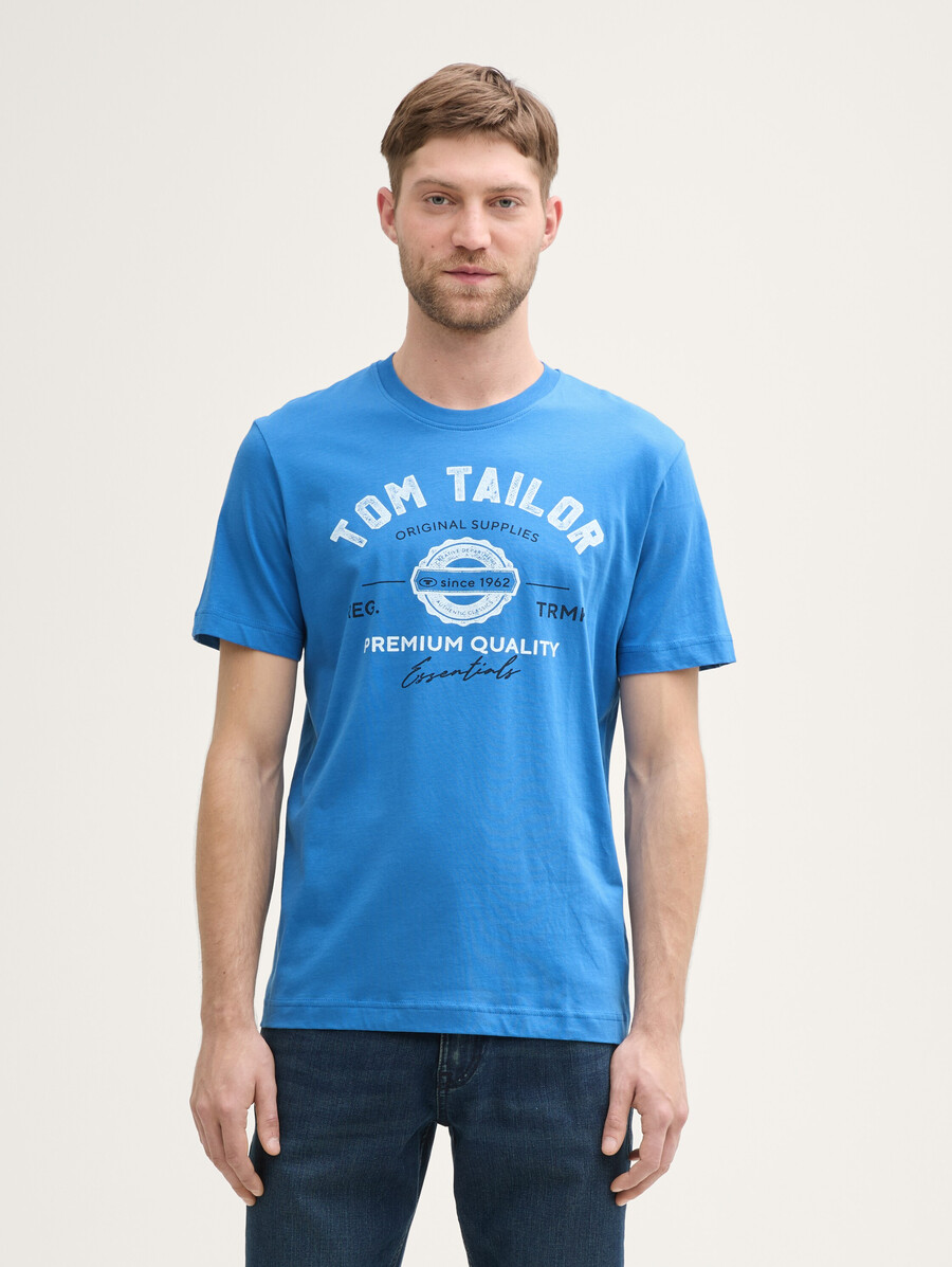 t-shirt avec imprimé logo