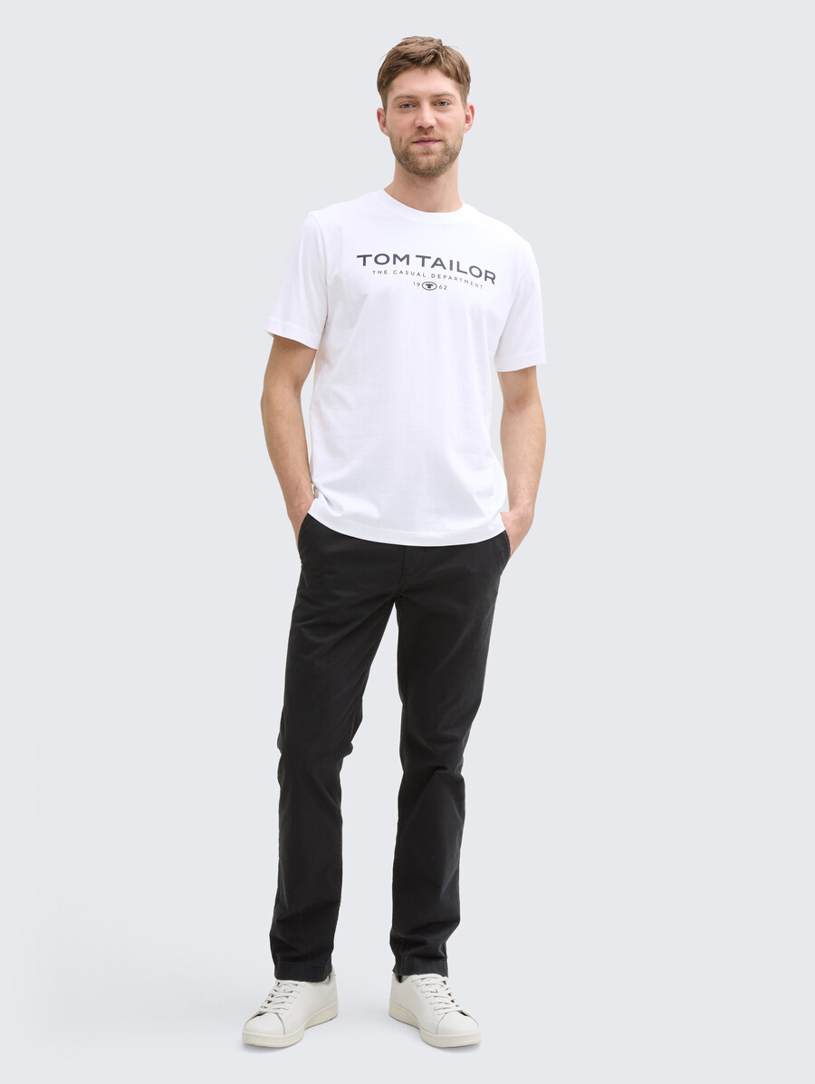 t-shirt en coton avec logo imprimé