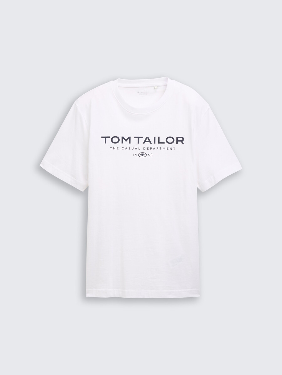 t-shirt en coton avec logo imprimé
