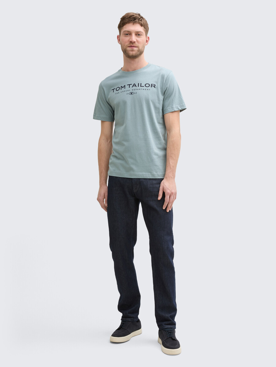 t-shirt en coton avec logo imprimé