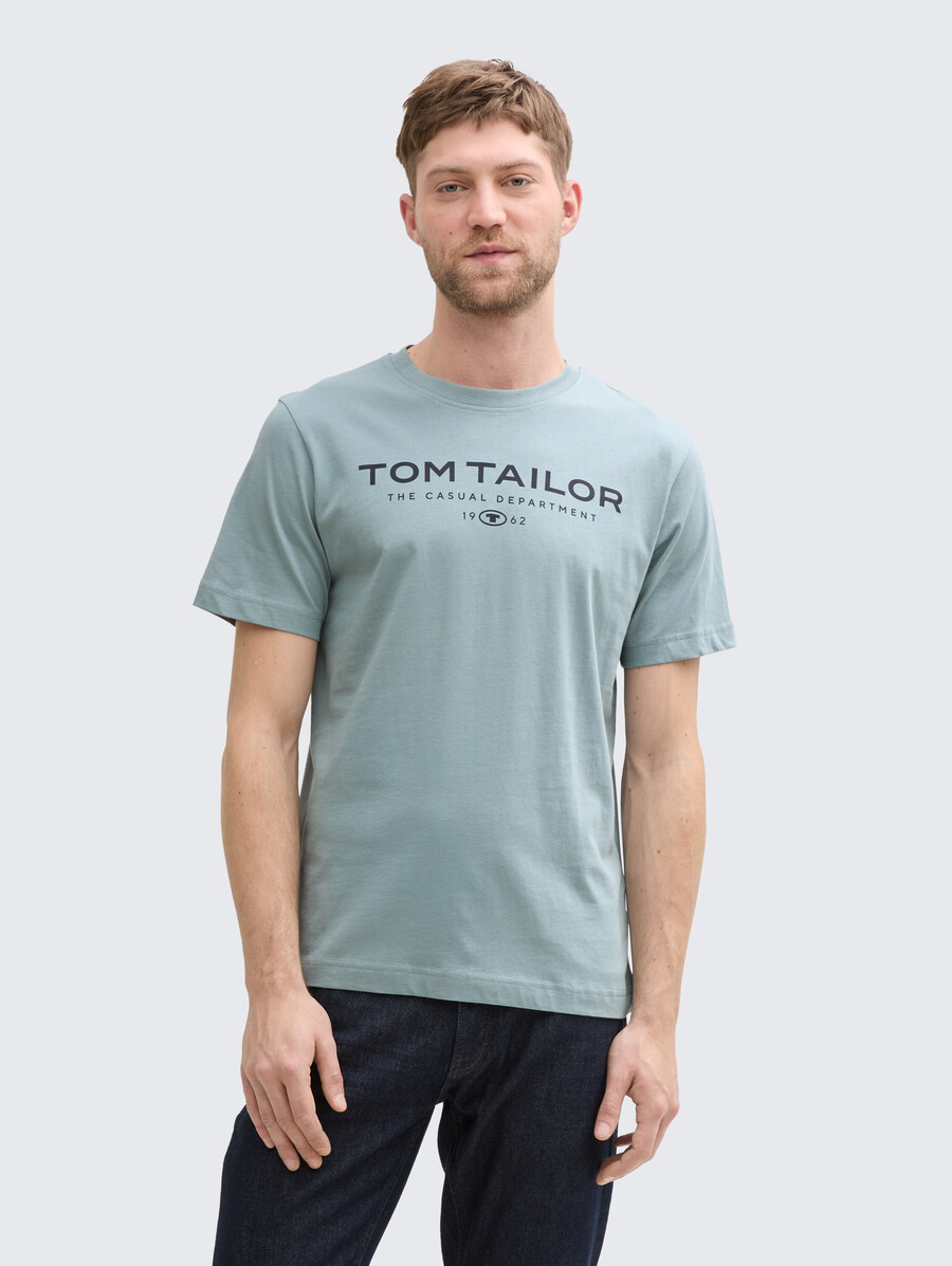 t-shirt en coton avec logo imprimé