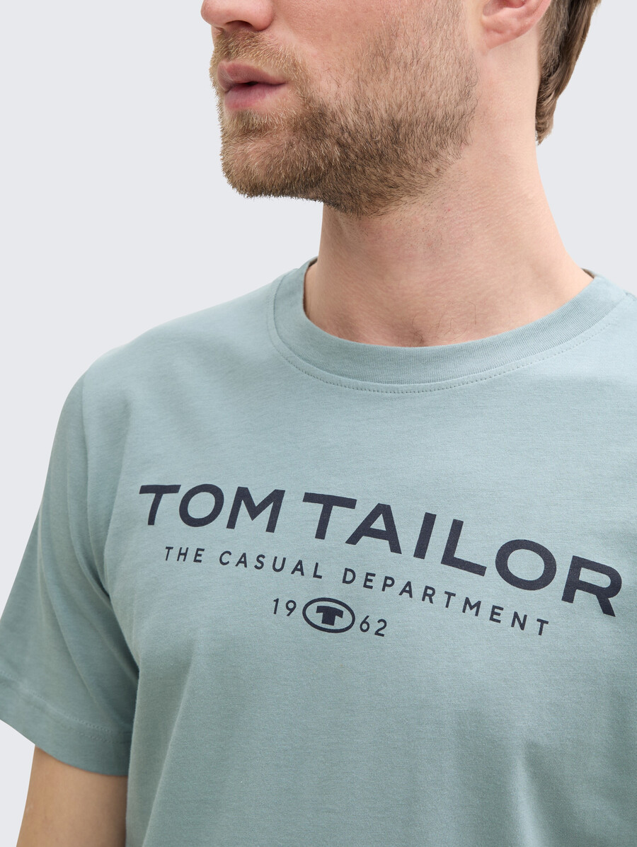 t-shirt en coton avec logo imprimé