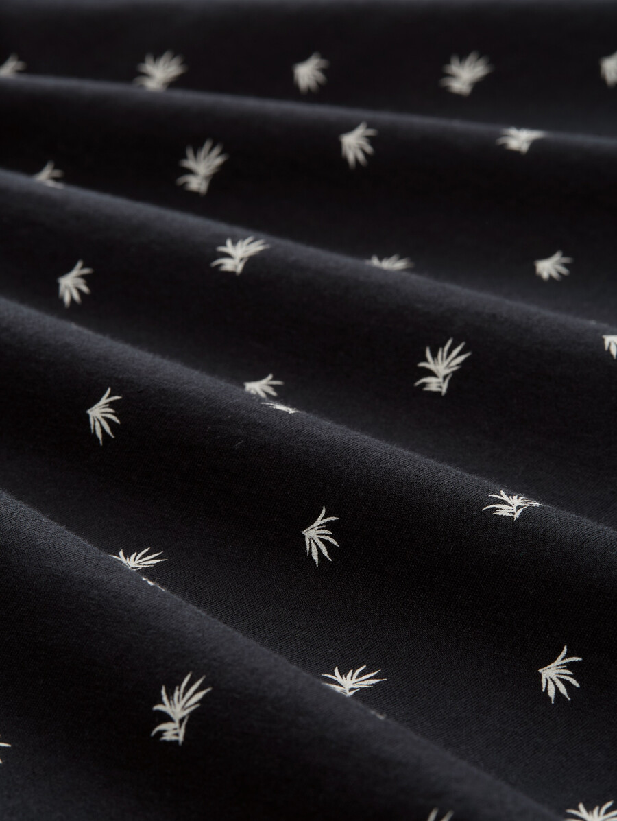 t-shirt en coton imprimé intégralement