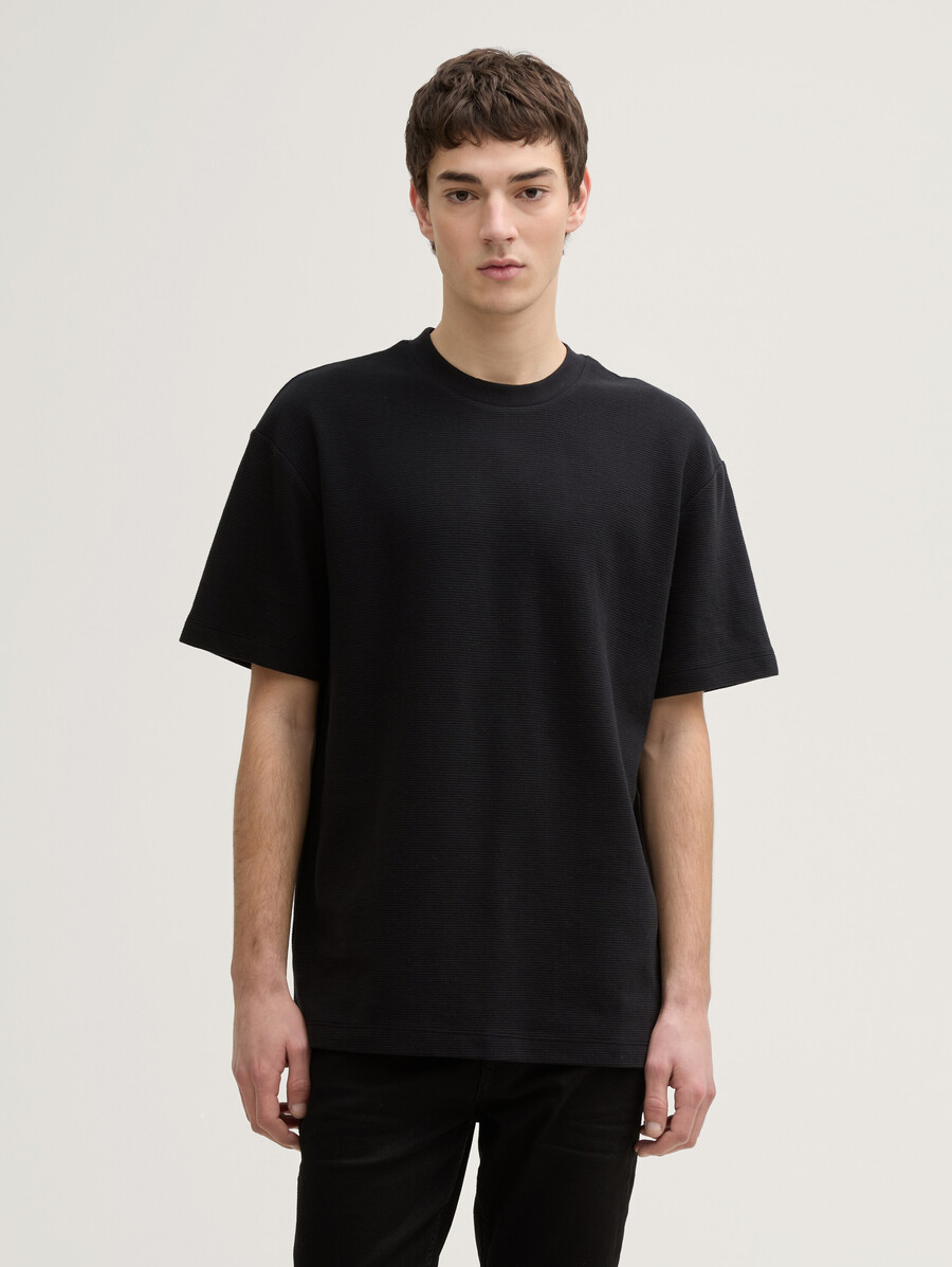 t-shirt en coton à coupe décontractée