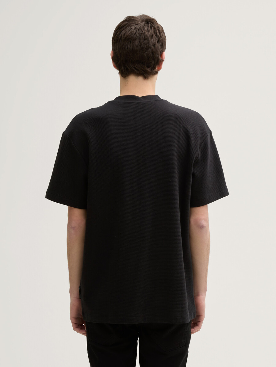 t-shirt en coton à coupe décontractée