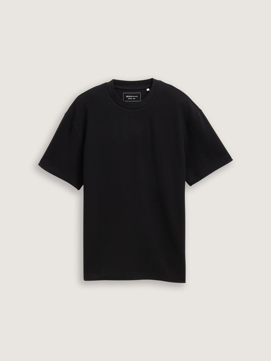 t-shirt en coton à coupe décontractée