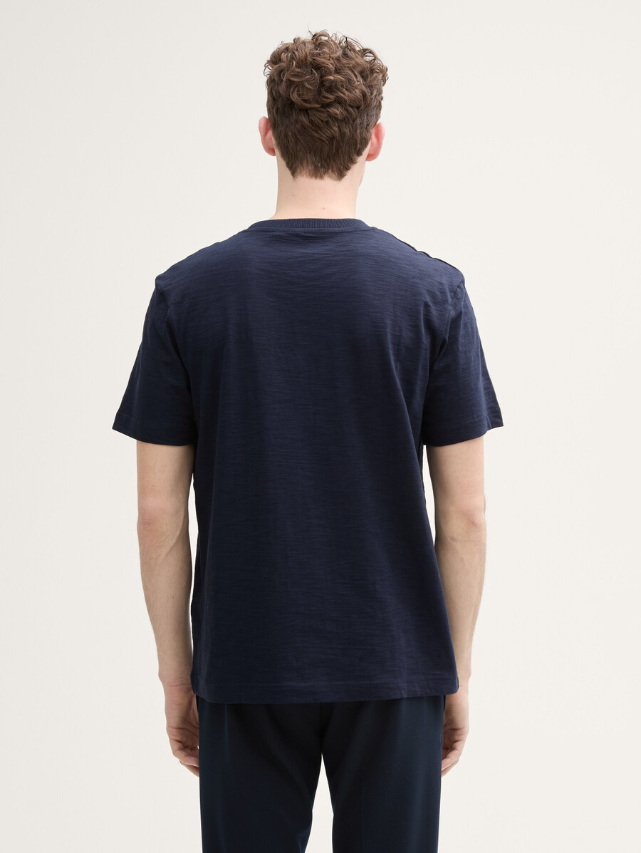 t-shirt en coton imprimé