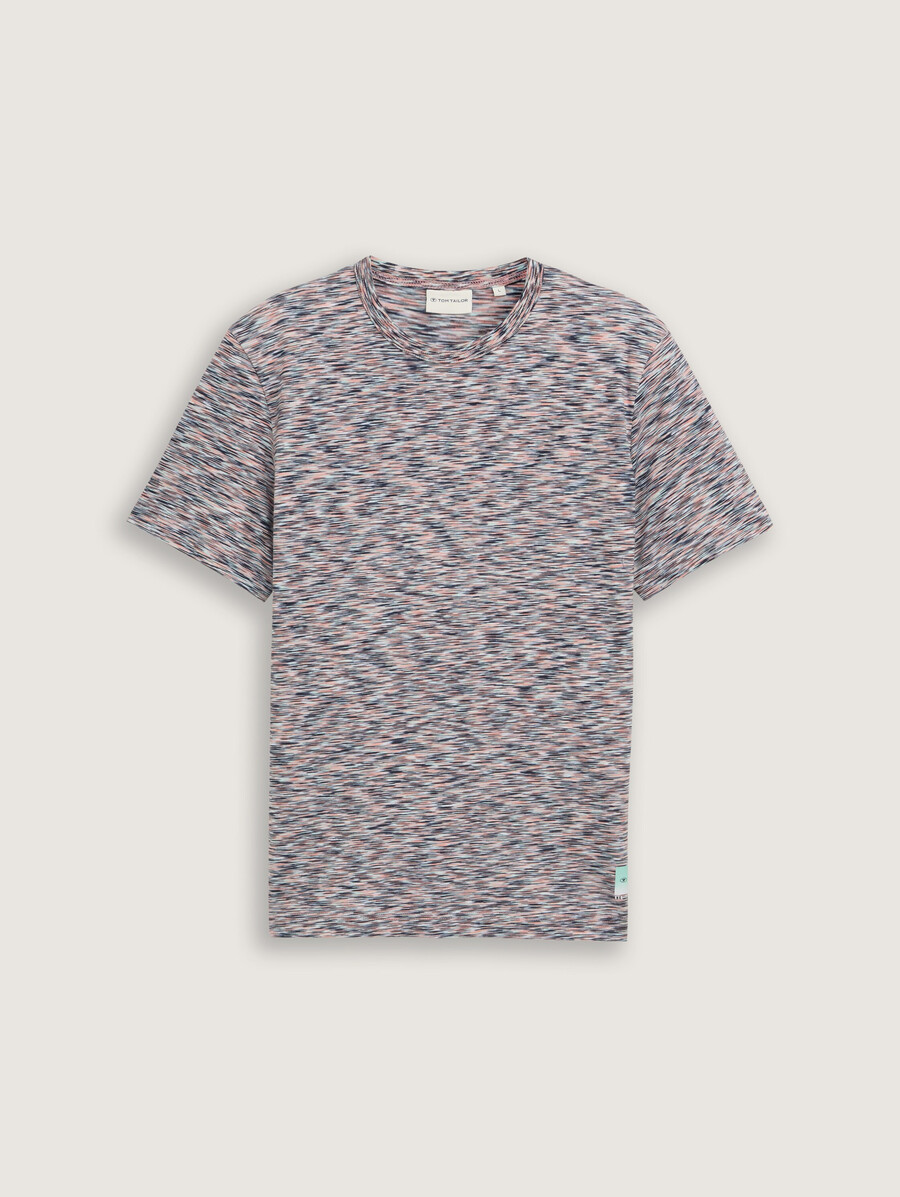t-shirt à laspect chiné