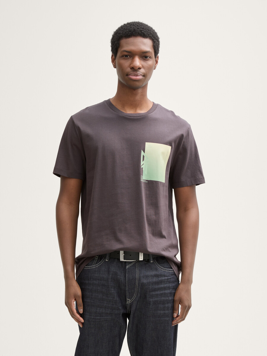 t-shirt imprimé en coton