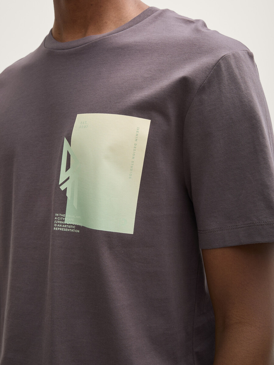 t-shirt imprimé en coton