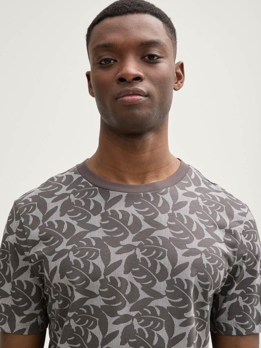 t-shirt à imprimé intégral