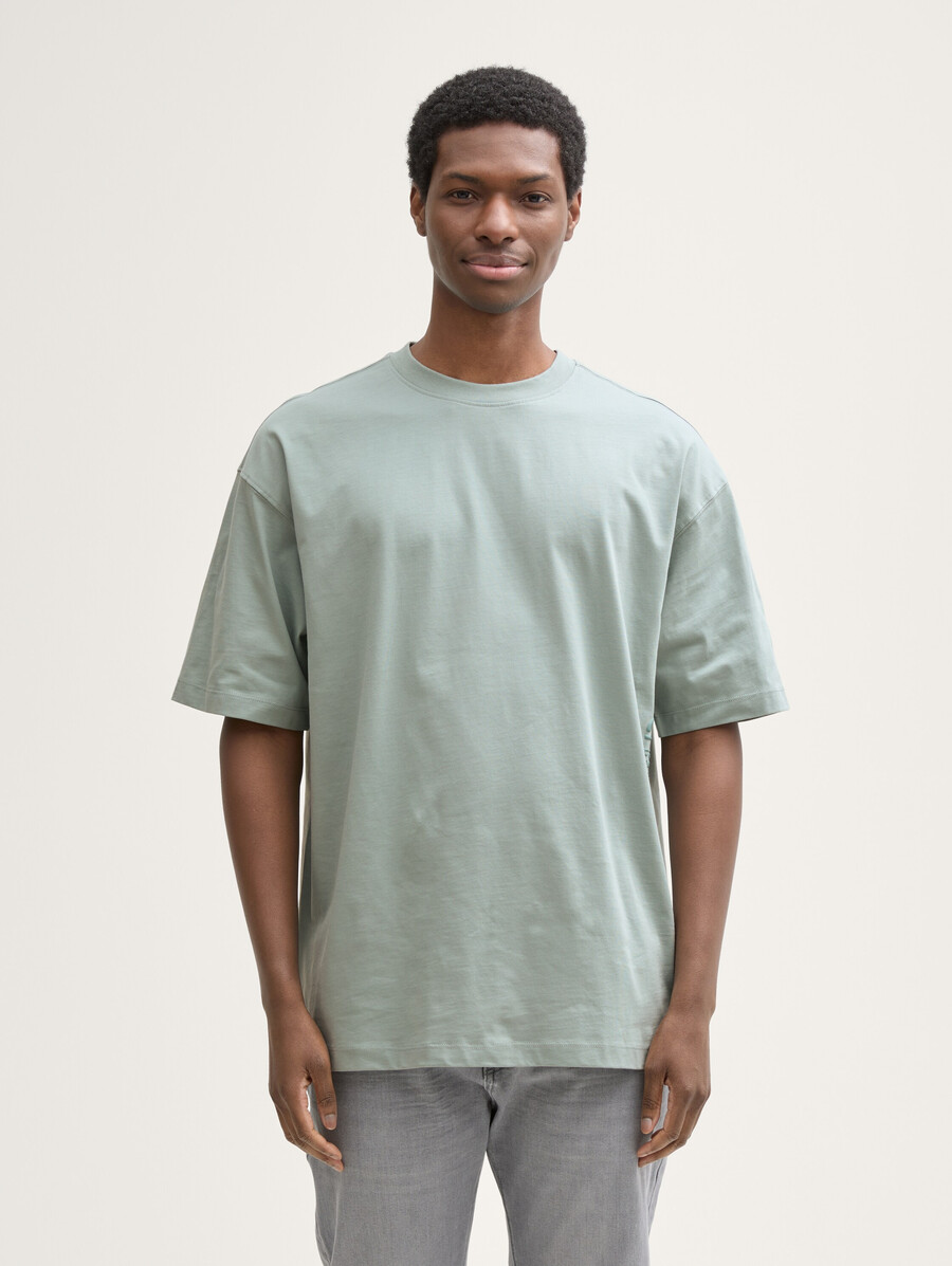 t-shirt oversize avec impression au dos