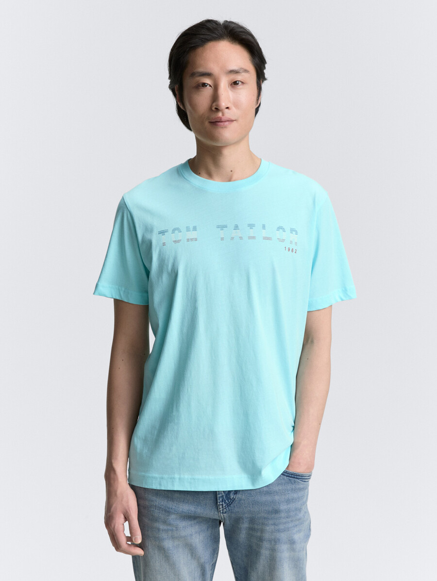 t-shirt avec imprimé logo