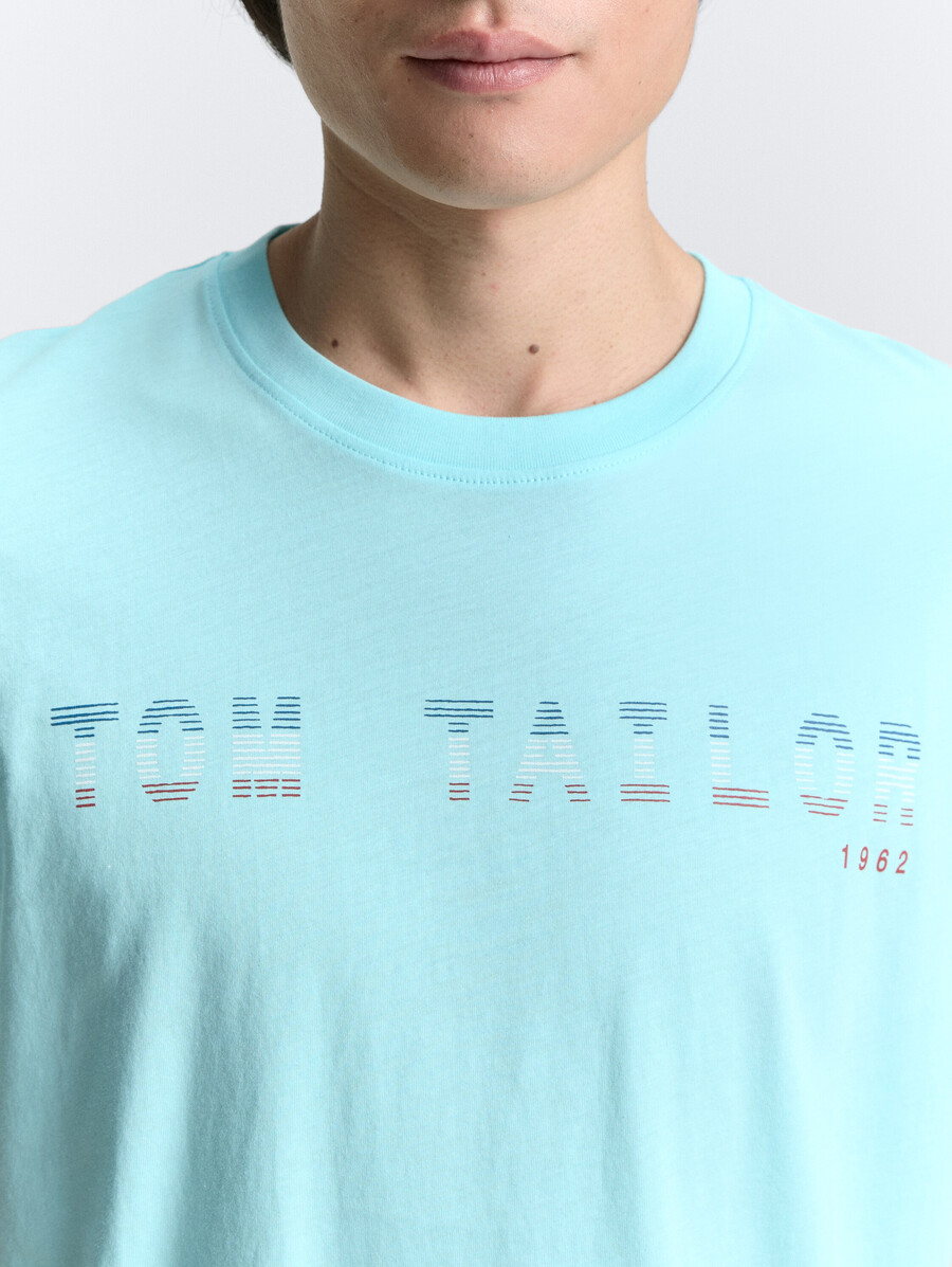 t-shirt avec imprimé logo