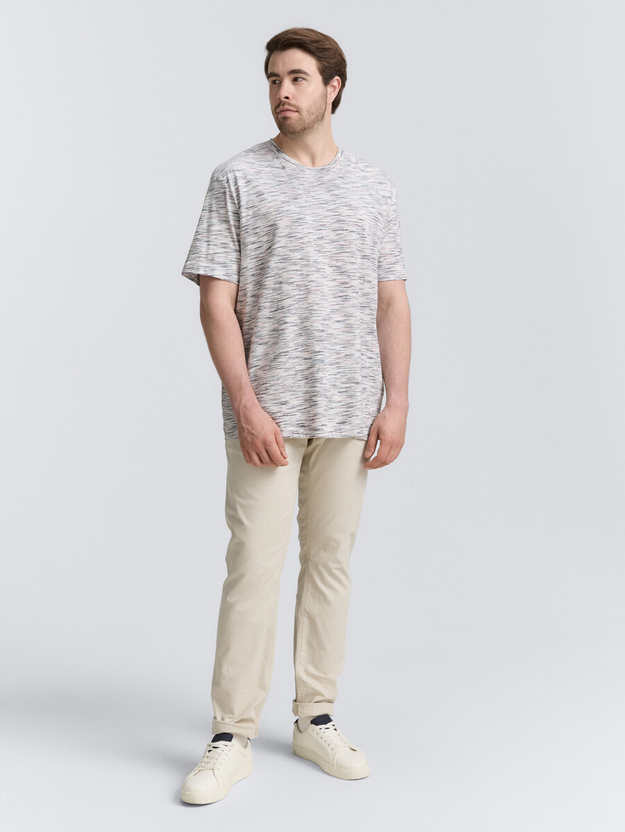 t-shirt grande taille à motifs