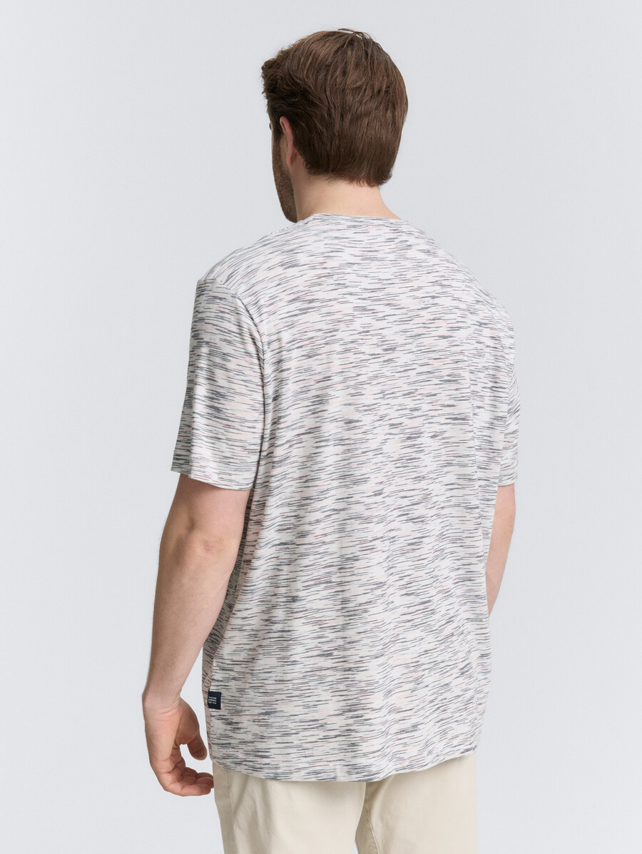 t-shirt grande taille à motifs