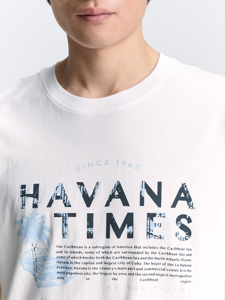 t-shirt imprimé