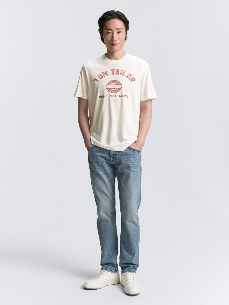 t-shirt avec imprimé logo