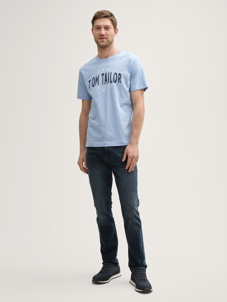 t-shirt avec imprimé logo